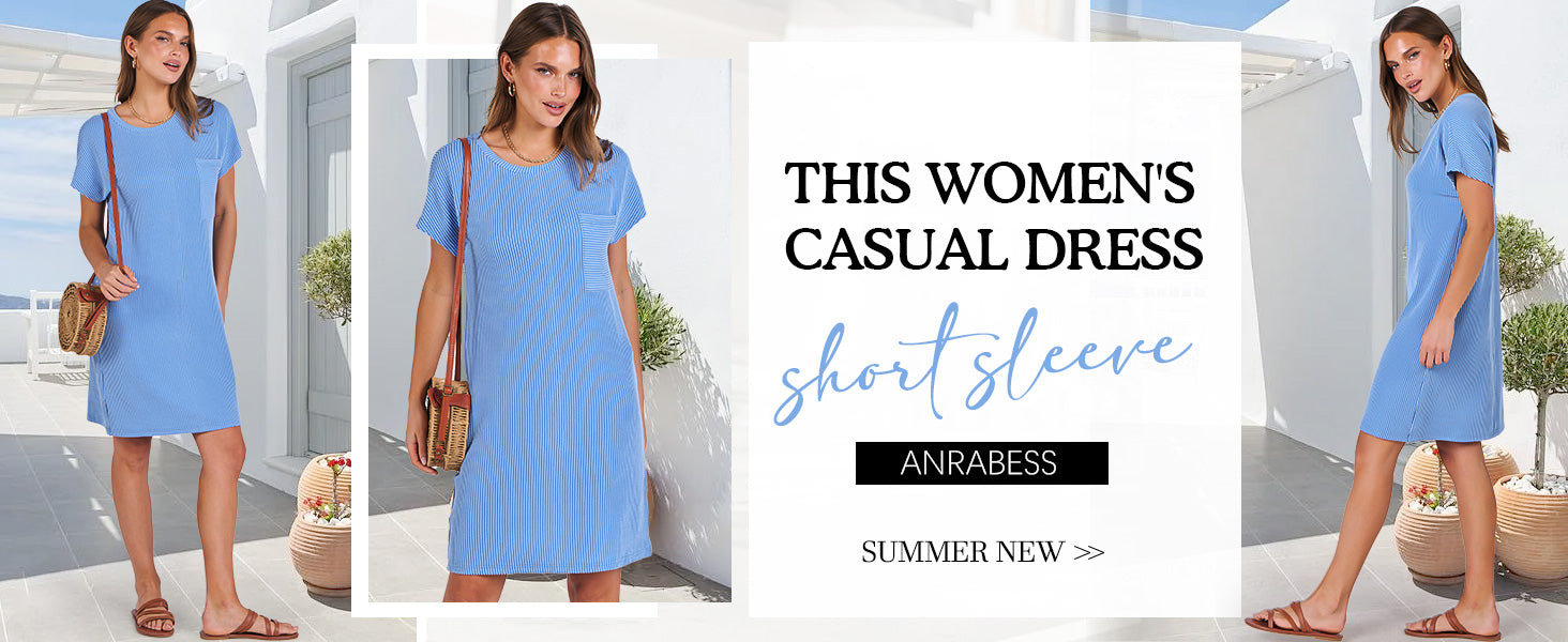 ANRABESS Women's Summer Casual Sleeveless Square Neck Dress 2026 Smocked Ruffle Backless Boho Beach Cute Teen Short Sundress