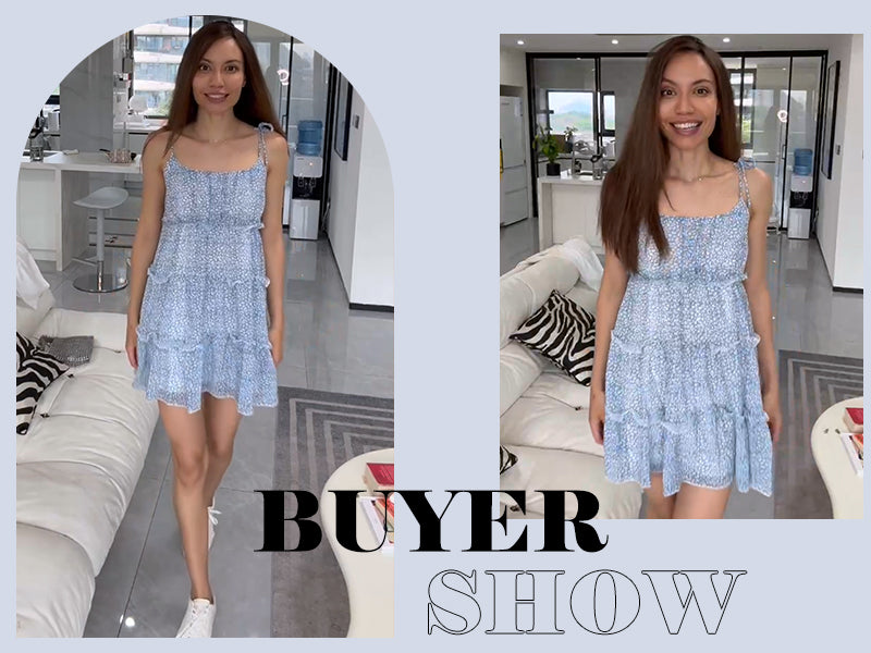 Mansy Womens 2026 Summer Floral Mini Dress Boho Flowy Skater Dresses Short Sleeveless Ruffle Spaghetti Strap Dress